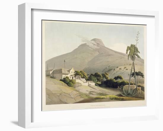 View of the Lion's Head, Plate 28 from 'African Scenery and Animals', Engraved by the Artist, 1805-Samuel Daniell-Framed Giclee Print