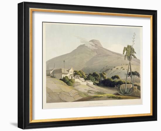 View of the Lion's Head, Plate 28 from 'African Scenery and Animals', Engraved by the Artist, 1805-Samuel Daniell-Framed Giclee Print