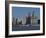 View of the Liverpool Skyline and the Liver Building, from the Mersey Ferry-Ethel Davies-Framed Photographic Print