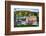 View of the Lumberville-Raven Rock Bridge, Pennsylvania-George Oze-Framed Photographic Print