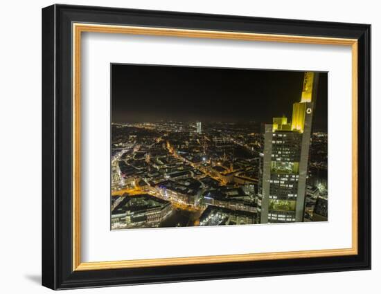 View of the Main Tower to Frankfurt-Armin Mathis-Framed Photographic Print