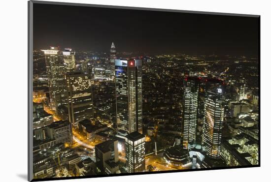 View of the Main Tower to Frankfurt-Armin Mathis-Mounted Photographic Print