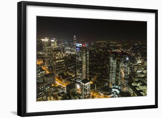 View of the Main Tower to Frankfurt-Armin Mathis-Framed Photographic Print