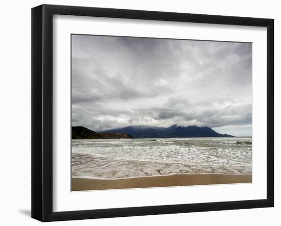 View of the Maresias Beach, State of Sao Paulo, Brazil, South America-Karol Kozlowski-Framed Photographic Print