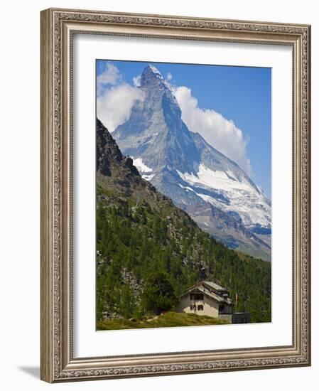 View of the Matterhorn, Switzerland-Carlos S?nchez Pereyra-Framed Photographic Print
