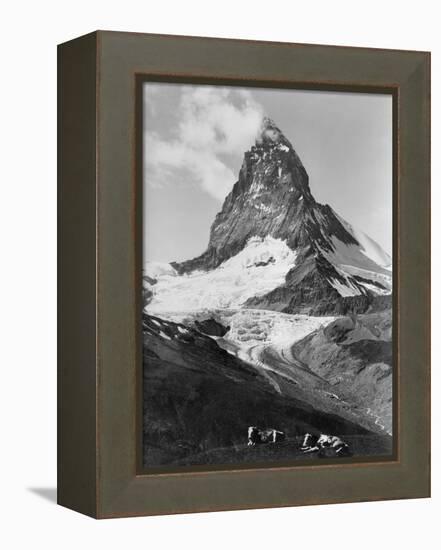 View of the Matterhorn-Philip Gendreau-Framed Premier Image Canvas
