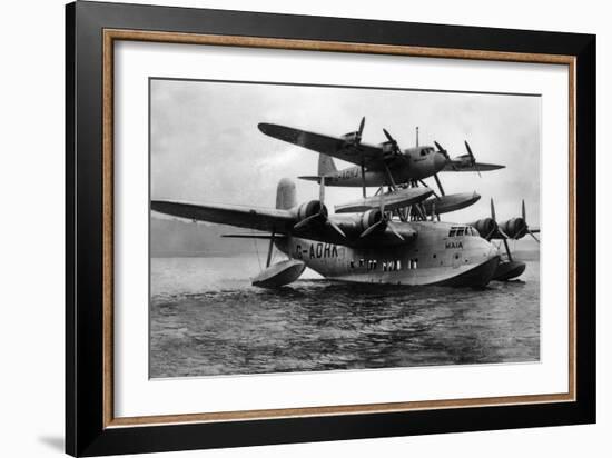 View of the Mayo Composite Plane MAIA-Lantern Press-Framed Art Print