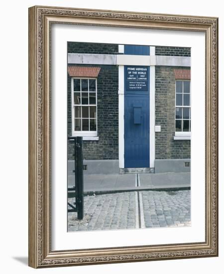 View of the Meridian Line-Christopher Wren-Framed Giclee Print