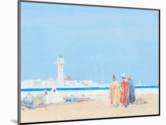 View of the Middle East (Watercolour)-Dudley Hardy-Mounted Giclee Print