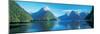 View of the Milford Sound, Fiordland National Park, South Island New Zealand, New Zealand-null-Mounted Photographic Print