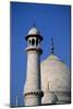 View of the Minaret and Main Dome of the Taj Mahal-Ustad Ahmad Lahori-Mounted Photographic Print