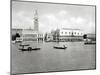View of the Molo from the Island of San Giorgio-null-Mounted Giclee Print