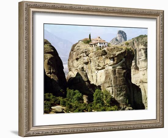 View of the Monastery of the Holy Trinity-null-Framed Giclee Print