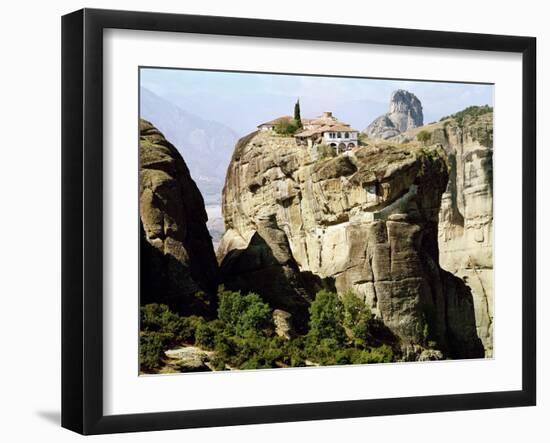 View of the Monastery of the Holy Trinity-null-Framed Giclee Print