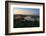 View of the Mountain Gellert on the Danube with the Suspension Bridge, Budapest-Volker Preusser-Framed Photographic Print