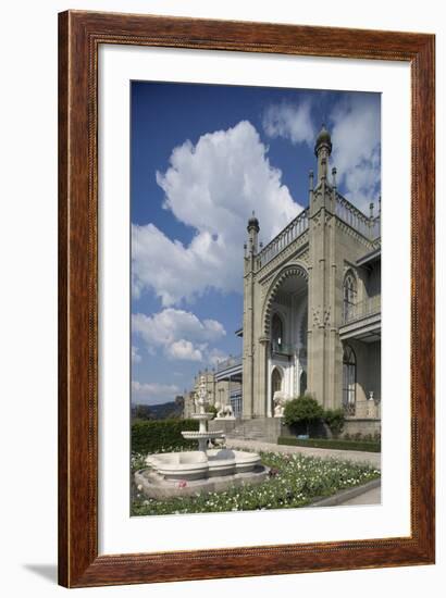 View of the Neo-Moorish Style Southern Facade of Vorontsov Palace-null-Framed Photographic Print