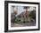 View of the Neptune Fountain and Terrace on the Santa Lucia Hill, Santiago, Chile, South America-Karol Kozlowski-Framed Photographic Print