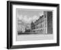 View of the New Grammar and Mathematical Schools, Christ's Hospital, City of London, 1833-Henry Shaw-Framed Giclee Print