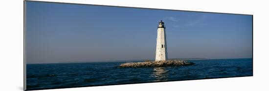 View of the New Point Comfort Lighthouse, Mathews County, Virginia, USA-null-Mounted Photographic Print