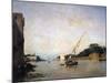 View of the Nile, 19th Century-Eugene Fromentin-Mounted Giclee Print