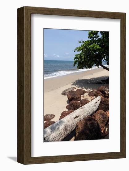 View of the Ocean on the Gulf of Guinea, Libreville, Gabon-Alida Latham-Framed Photographic Print