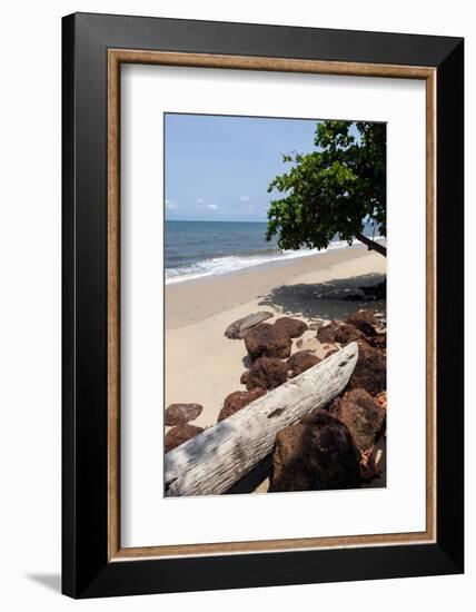 View of the Ocean on the Gulf of Guinea, Libreville, Gabon-Alida Latham-Framed Photographic Print