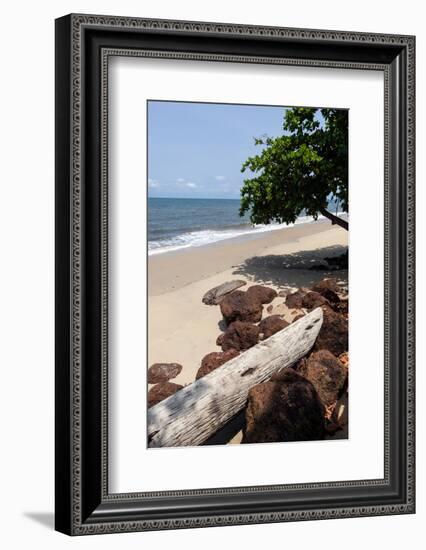 View of the Ocean on the Gulf of Guinea, Libreville, Gabon-Alida Latham-Framed Photographic Print