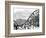 View of the Old City & Castle, Austria-Walter Bibikow-Framed Photographic Print