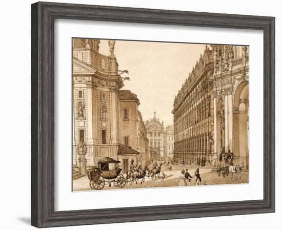 View of the Old Town of Prague-Vincent van Gogh-Framed Giclee Print