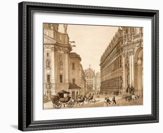 View of the Old Town of Prague-Vincent van Gogh-Framed Giclee Print