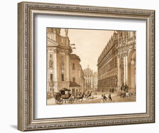 View of the Old Town of Prague-Vincent van Gogh-Framed Giclee Print