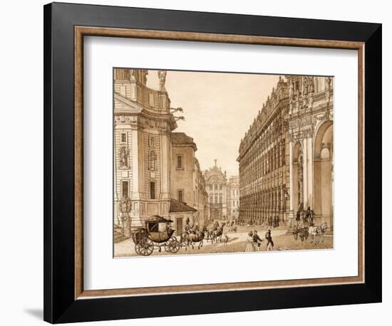 View of the Old Town of Prague-Vincent van Gogh-Framed Giclee Print