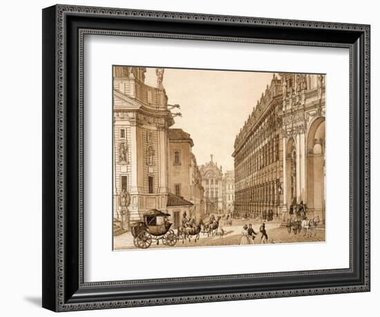 View of the Old Town of Prague-Vincent van Gogh-Framed Giclee Print