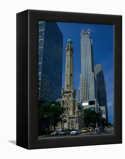 View of the Old Water Tower-Jim Schwabel-Framed Premier Image Canvas