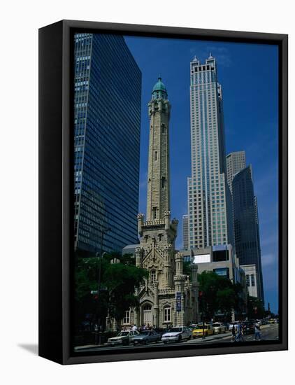 View of the Old Water Tower-Jim Schwabel-Framed Premier Image Canvas