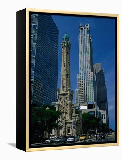 View of the Old Water Tower-Jim Schwabel-Framed Premier Image Canvas