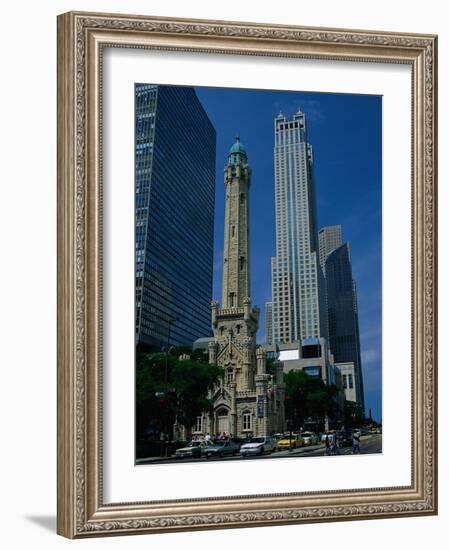 View of the Old Water Tower-Jim Schwabel-Framed Photographic Print