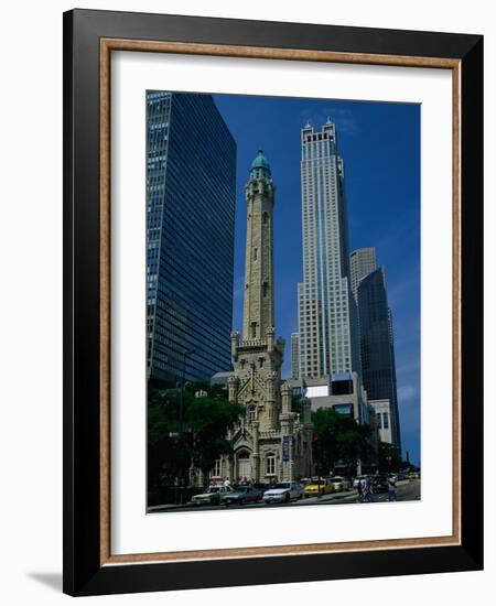 View of the Old Water Tower-Jim Schwabel-Framed Photographic Print