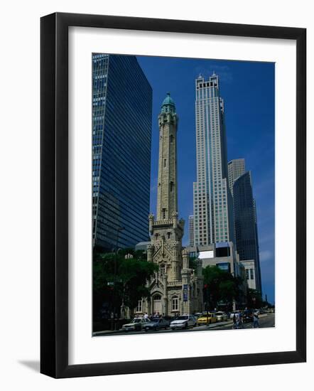 View of the Old Water Tower-Jim Schwabel-Framed Photographic Print