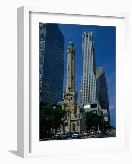 View of the Old Water Tower-Jim Schwabel-Framed Photographic Print