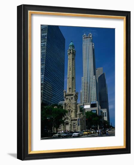 View of the Old Water Tower-Jim Schwabel-Framed Photographic Print