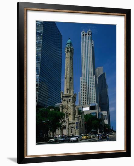 View of the Old Water Tower-Jim Schwabel-Framed Photographic Print