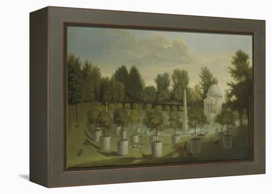 View of the Orange Tree Garden, Chiswick House-Pieter Andreas Rysbrack-Framed Premier Image Canvas