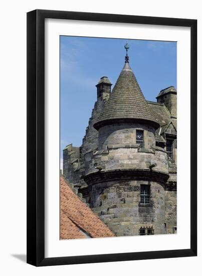 View of the Palace of Falkland, Fife, Scotland, 16th Century-null-Framed Giclee Print