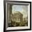 View of the Pantheon, the Farnese Hercules and Other Roman Ruins-Giovanni Paolo Panini-Framed Giclee Print