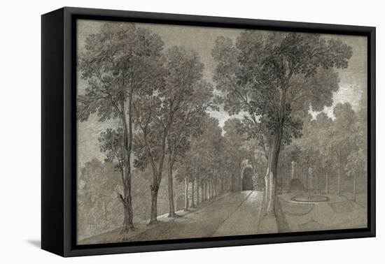 View of the Park at Arcueil, 1744-Jean-Baptiste Oudry-Framed Premier Image Canvas