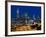 View of the Perth Cbd Skyline from Kings Park, Western Australia, Australia-Peter Adams-Framed Photographic Print