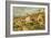 View of the Post Office, Cagnes; Vue de La Poste, Cagnes, 1907-Pierre-Auguste Renoir-Framed Giclee Print