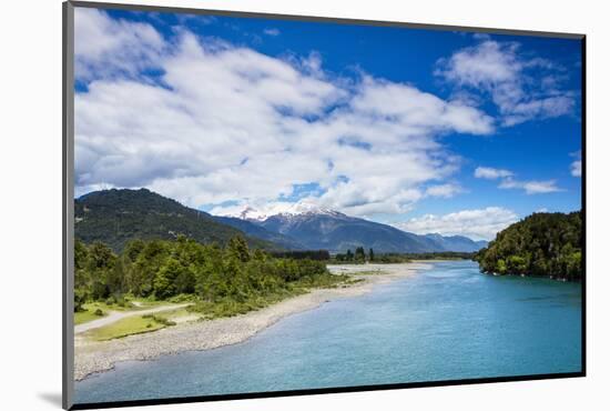 View of the Puelo River in Northern Patagonia, Chile, South America-Alex Robinson-Mounted Photographic Print