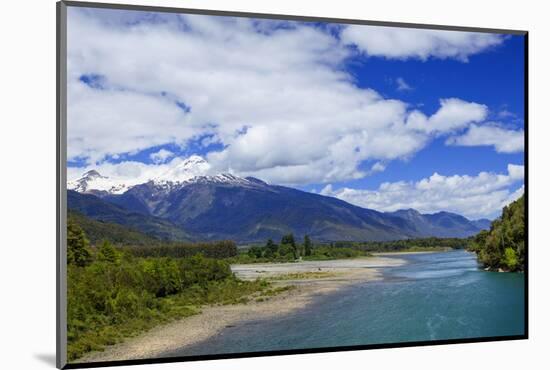 View of the Puelo River in Northern Patagonia, Chile, South America-Alex Robinson-Mounted Photographic Print